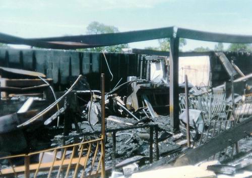 Pontiac Drive-In Theatre - 2Nd Fire 1993 From Greg Mcglone (newer photo)